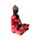 Red, Black & Gold Thai Buddha Contemplation