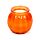 Autumn Harvest Pumpkin Spice Shaped Soy Wax Glass Candle Jar