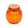Autumn Harvest Pumpkin Spice Shaped Soy Wax Glass Candle Jar