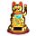 Maneki Neko Golden Lucky Waving Cat Solar Pal