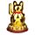 Maneki Neko Golden Lucky Waving Cat Solar Pal