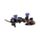 Witches Magical Black Cat Playing on Broomstick