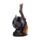 Witches Magical Black Cat with Broomstick