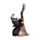 Witches Magical Black Cat with Broomstick