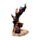 Witches Magical Black Cat Climbing Broomstick