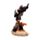 Witches Magical Black Cat Climbing Broomstick