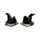 Witches Magical Black Cats Learning Spells