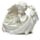 White Cherub 3 Tea Light Candle Holder