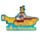 The Beatles Yellow Submarine Picture Clock