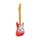 Guitar Shaped Picture Clock