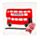 London Icons Compressed Travel Towel
