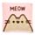 Pusheen the Cat Compressed Travel Towel