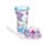 Adoramals Maddie the Axolotl Double Walled Cup & Straw with Charms