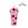 J'Adoramals Heart Double Walled Cup & Straw with Charms