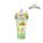 Springtime Double Walled Cup & Straw with Charms