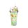 Springtime Double Walled Cup & Straw with Charms
