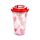 Shatterproof Amore Hearts Double Walled Cup & Straw