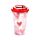 Shatterproof Amore Hearts Double Walled Cup & Straw