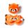 Relaxeazzz Red Panda Plush Travel Pillow & Eye Mask