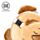 Relaxeazzz Mopps Pug Plush Travel Pillow & Eye Mask