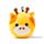 Relaxeazzz Giraffe Plush Travel Pillow & Eye Mask