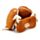 Relaxeazzz Highland Coo Cow Plush Travel Pillow & Eye Mask
