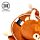 Relaxeazzz Highland Coo Cow Plush Travel Pillow & Eye Mask