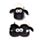 Relaxeazzz Shaun the Sheep Shaped Plush Travel Pillow & Eye Mask