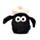 Relaxeazzz Shaun the Sheep Shaped Plush Travel Pillow & Eye Mask