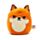 Squidglys Finnick the Fox Adoramals Forest Plush Toy