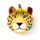 Relaxeazzz Leopard Plush Travel Pillow & Eye Mask