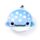 Relaxeazzz Adoramals Aoi the Whale Shark Plush Travel Pillow & Eye Mask