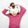 Relaxeazzz Adoramals Frances the Rabbit Plush Travel Pillow & Eye Mask