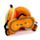 Relaxeazzz Adoramals Finley the Clown Fish Plush Travel Pillow & Eye Mask