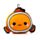 Relaxeazzz Adoramals Finley the Clown Fish Plush Travel Pillow & Eye Mask