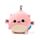 Relaxeazzz Adoramals Puff the Puffer Fish Plush Travel Pillow & Eye Mask