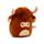 Squidglys Highland Coo Cow Plush Toy