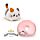 Swapseazzz Adoramals Cat 2-in-1 Plush Travel Pillow & Toy