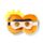 Relaxeazzz Naruto Shaped Plush Travel Pillow & Eye Mask