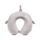 Relaxeazzz Archie the Shark Adoramals Plush Memory Foam Travel Pillow