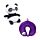 Swapseazzz Adoramals Susu the Panda 2-in-1 Plush Travel Pillow & Toy