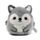 Squidglys Dorian the Wolf Adoramals Plush Toy