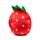 Squidglys Elidi the Strawberry Foodiemals Plush Toy