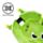 Relaxeazzz Space Cadets Alien Travel Pillow & Eye Mask