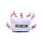 Relaxeazzz Minecraft Axolotl Shaped Plush Travel Pillow & Eye Mask