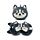Relaxeazzz Luna the Husky Mountain Animal Plush Travel Pillow & Eye Mask