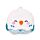 Hoodeazzz Adoramals Kiki the Budgie Plush Memory Foam Travel Pillow & Hood