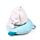 Hoodeazzz Adoramals Kiki the Budgie Plush Memory Foam Travel Pillow & Hood