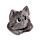 Hoodeazzz Beans & Co Pepper the Cat Plush Memory Foam Travel Pillow & Hood