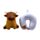 Swapseazzz Hairy Coos Cow Highland Coo 2-in-1 Plush Travel Pillow & Toy